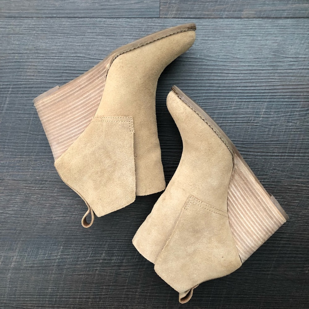 Lucky Brand Wedge Booties